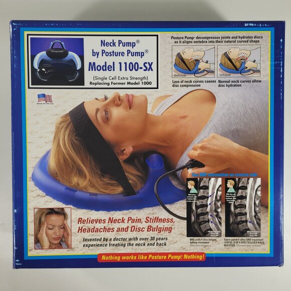 Neck Pump by Posture Pump Disc Hydrator Model 1100-SX TESTED, WORKS - Picture 2 of 13